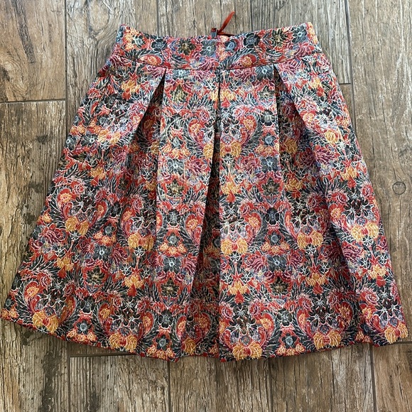 Maeve Multicolor A-Line Skirt - Picture 2 of 6